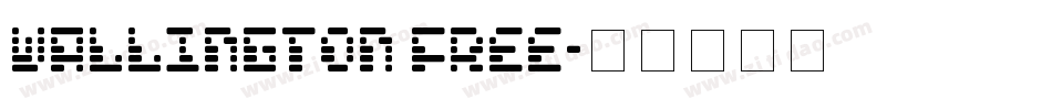 Wallington FREE字体转换